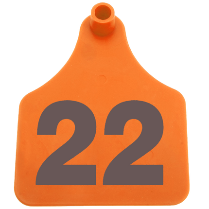 Numbered IVS Ear Tags/X-LARGE (BAG/25)