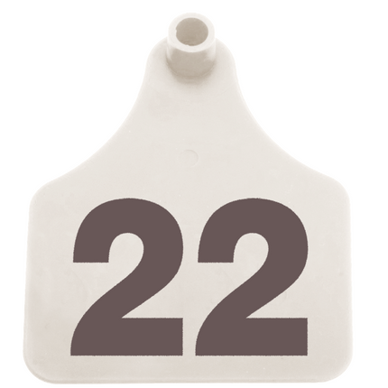 Numbered IVS Ear Tags/X-LARGE (BAG/25)