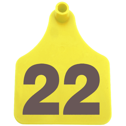 Numbered IVS Ear Tags/X-LARGE (BAG/25)