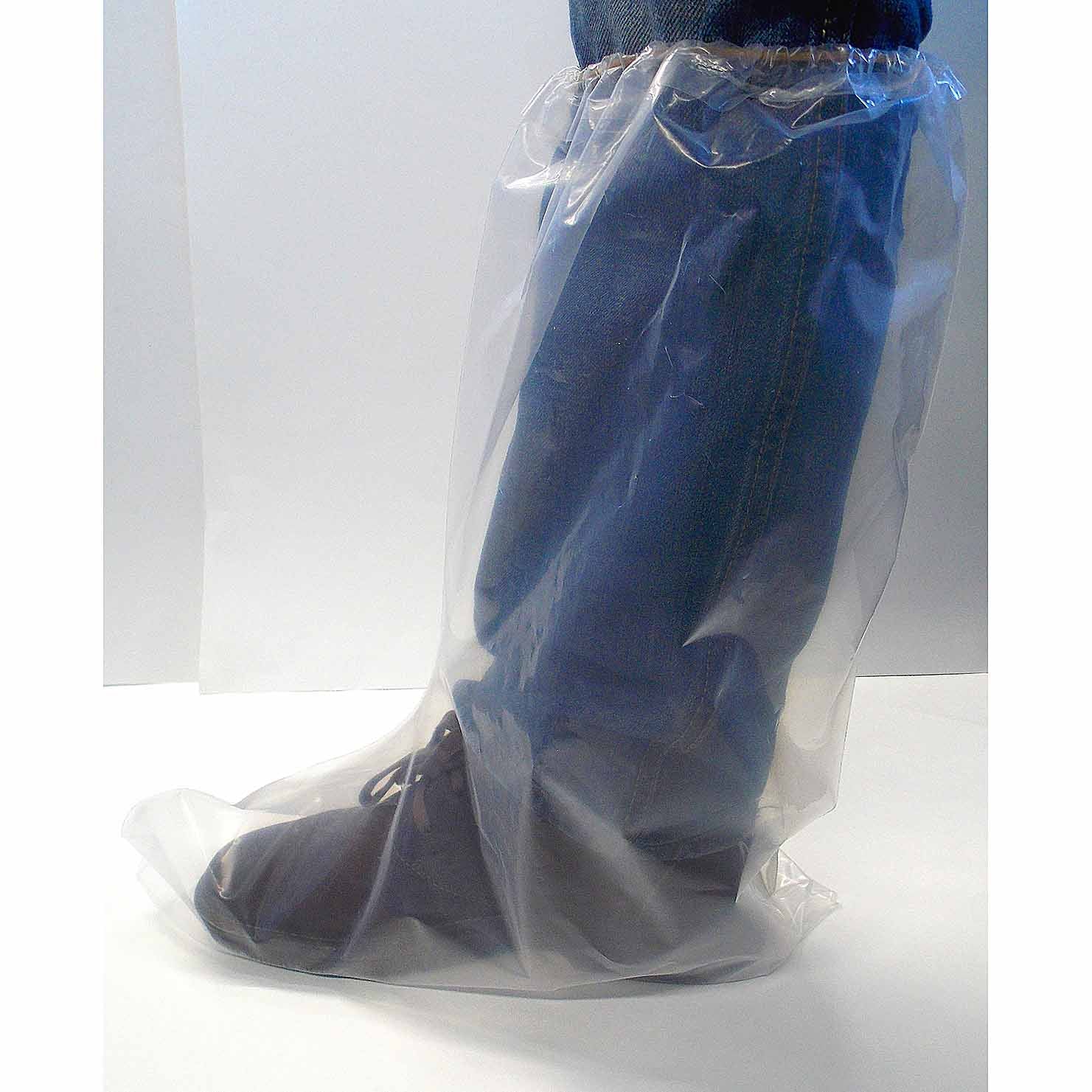 Disposable Boots with Elastic Top - 6.5 MIL (50-pack)