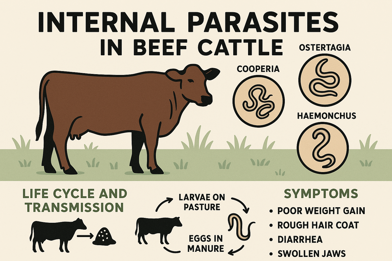 Keeping Cattle Healthy: Smart Strategies to Control Internal Parasites
