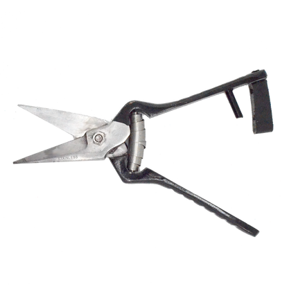 Schafhufschere mit Lederbezug