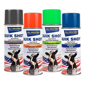 All-Weather ® Quik Shot® Sprühfarbe für Vieh