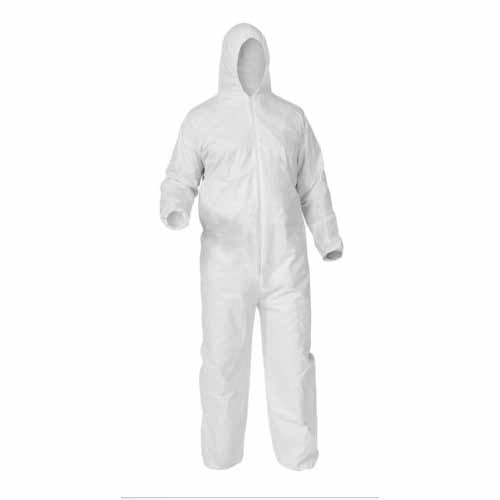Coverall blanco de Poliéster
