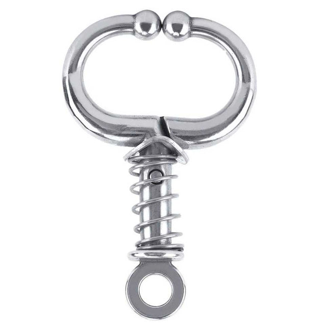 Pince mouchette à ressort spirale acier inoxydable pour taureau/vache/bovin