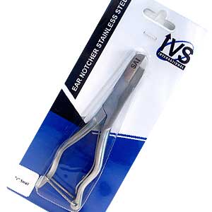 "V" Shape Ear Notchers - Stainless Steel